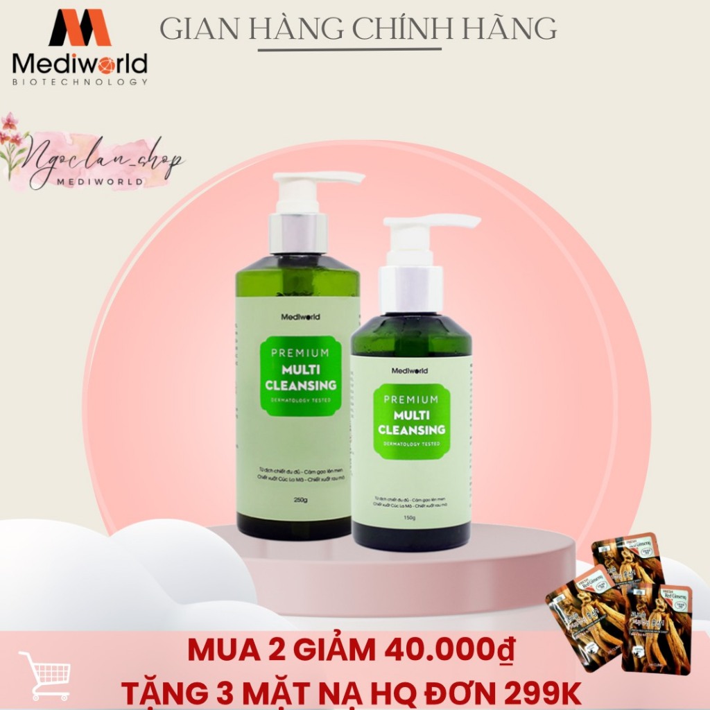 (Sỉ Spa) Sữa rửa mặt BIO Premium Multi Cleansing mediworld
