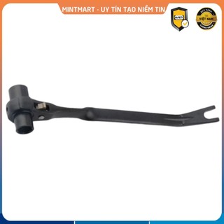 Cờ lê tự động 2 đầu tuýp 18x19mm đuôi xà beng - Cờ lê bắt và nhổ bu lông tái sử dụng