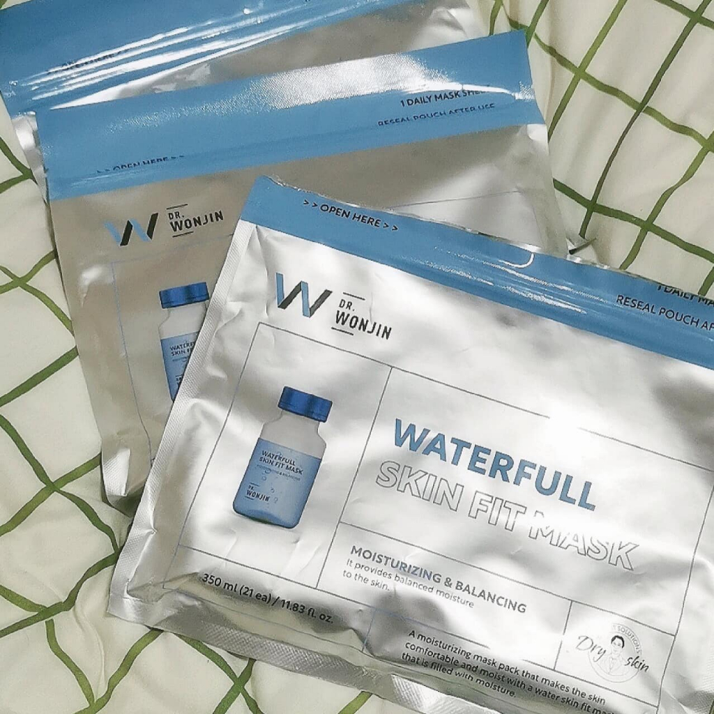 Túi Mặt Nạ Wonjin Waterfull Skin Fit 21 miếng