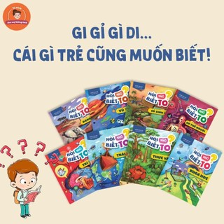 Sách: Combo Hỏi Nhỏ Biết To - Khám Phá Tri Thức Khoa Học (8 Cuốn)