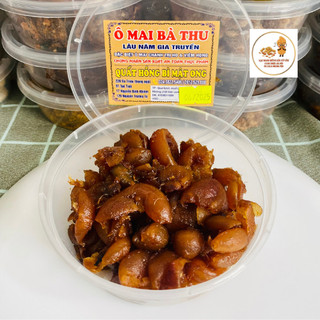 Ô mai QUẤT HỒNG BÌ MẬT O--NG, 100% chính hiệu Bà Thu, đặc sản gia truyền Hà Nội (hộp 190 gam), dùng ngậm,…