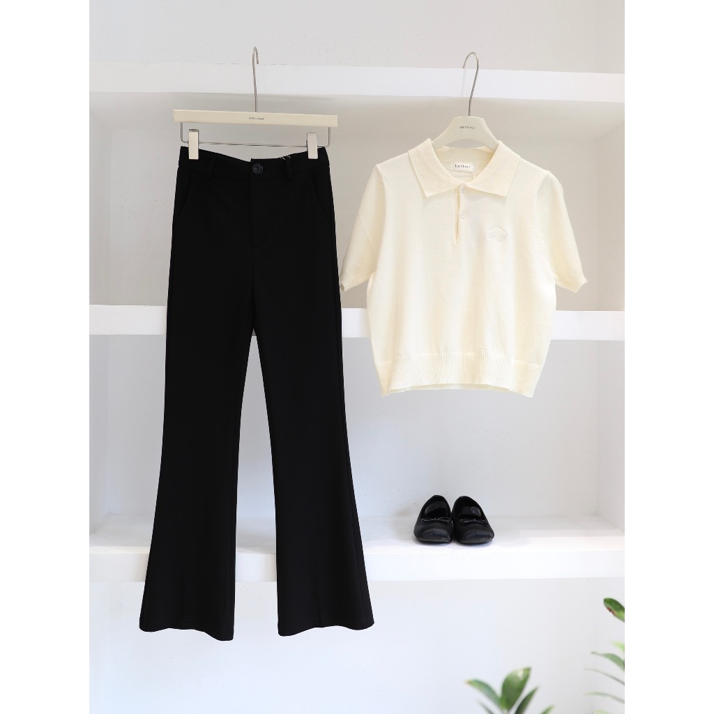 LIN CLOSET [QTL16] Quần tây ống loe style Hàn Quốc - JULY COLLECTION