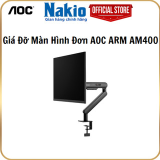 Giá đỡ màn hình đơn aoc arm am400- bảo hành chính hãng 5 năm