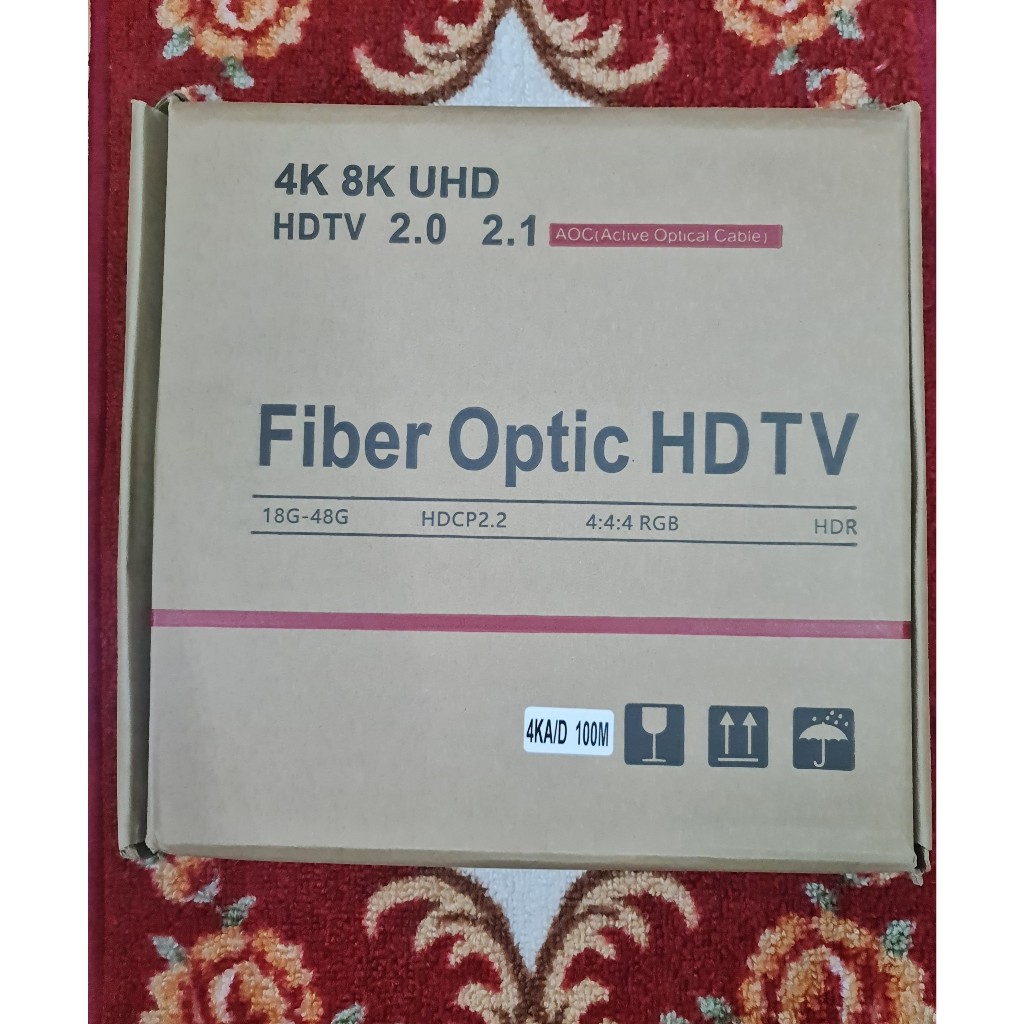 Cáp sợi quang HDMI 100M, 8k-4k-UHD