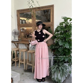 ❤️SET VÁY HOA ĐÍNH NỔI