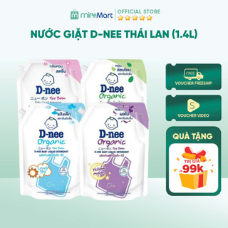 Nước giặt dnee nội địa thái lan cho bé sơ sinh túi 1.4l - mint mart