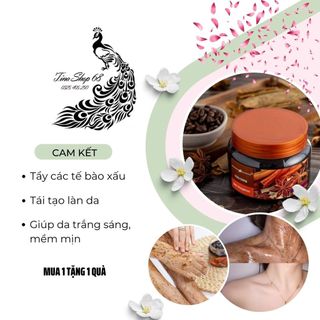 Tẩy da chết toàn thân tái tạo da chống lão hoá loại bỏ các tế bào xấu trên da giúp da trắng sáng mềm mịn săn chắc;