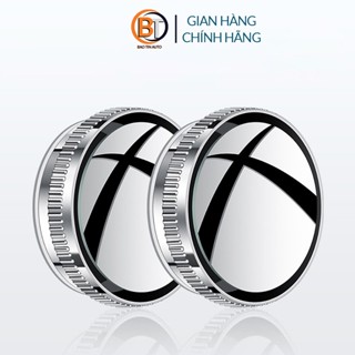 Gương cầu lồi ô tô hít chân không cao cấp - Tăng tầm nhìn, chống điểm mù khi lái oto xe hơi