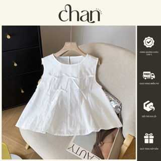 Áo babydoll form rộng cộc tay đính nơ phong cách hàn quốc M301