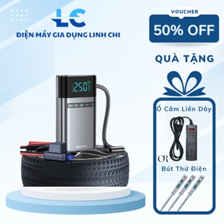 Bơm Lốp Đa Năng Kiêm Kích Bình Ô Tô, Hàng Chính Hãng BUWEI 6000mah-12400mah
