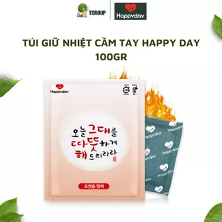 TÚI GIỮ NHIỆT CẦM TAY/HOTPACK HAPPY DAY WARM 100gr
