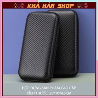 Hộp đựng bảo vệ cao cấp Kích thước 20*10*4.5 vân Carbon