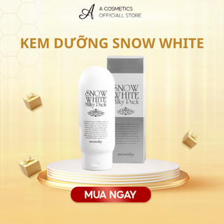 Kem dưỡng Snow white milky pack secret key dưỡng trắng da body 200ml NPP Shoptido