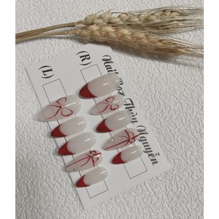 Nailbox nơ đỏ sire sc.s.m.l