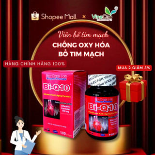 Viên uống Bi-Q10 giúp tăng cường sức khỏe tim mạch