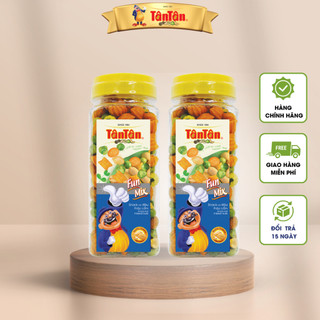  Combo 2 Hũ Snack & đậu thập cẩm Funmix Tân Tân - Hũ 200g 