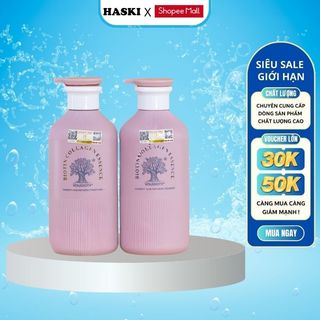 Cặp Dầu Gội Xả Hương Nước Hoa, Phục Hồi, Mềm Mượt Tóc Biotin Collagen Essence Hồng 500ml