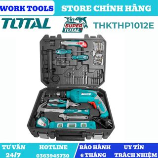 Total bộ máy khoan búa 101 món thkthp1012e