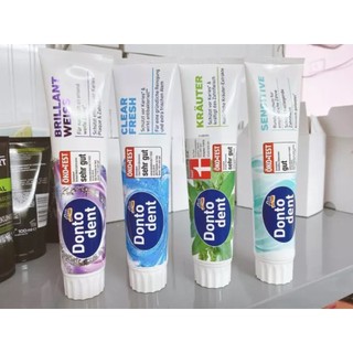 Kem đánh răng Dontodent Tím Nội địa Đức 125ml