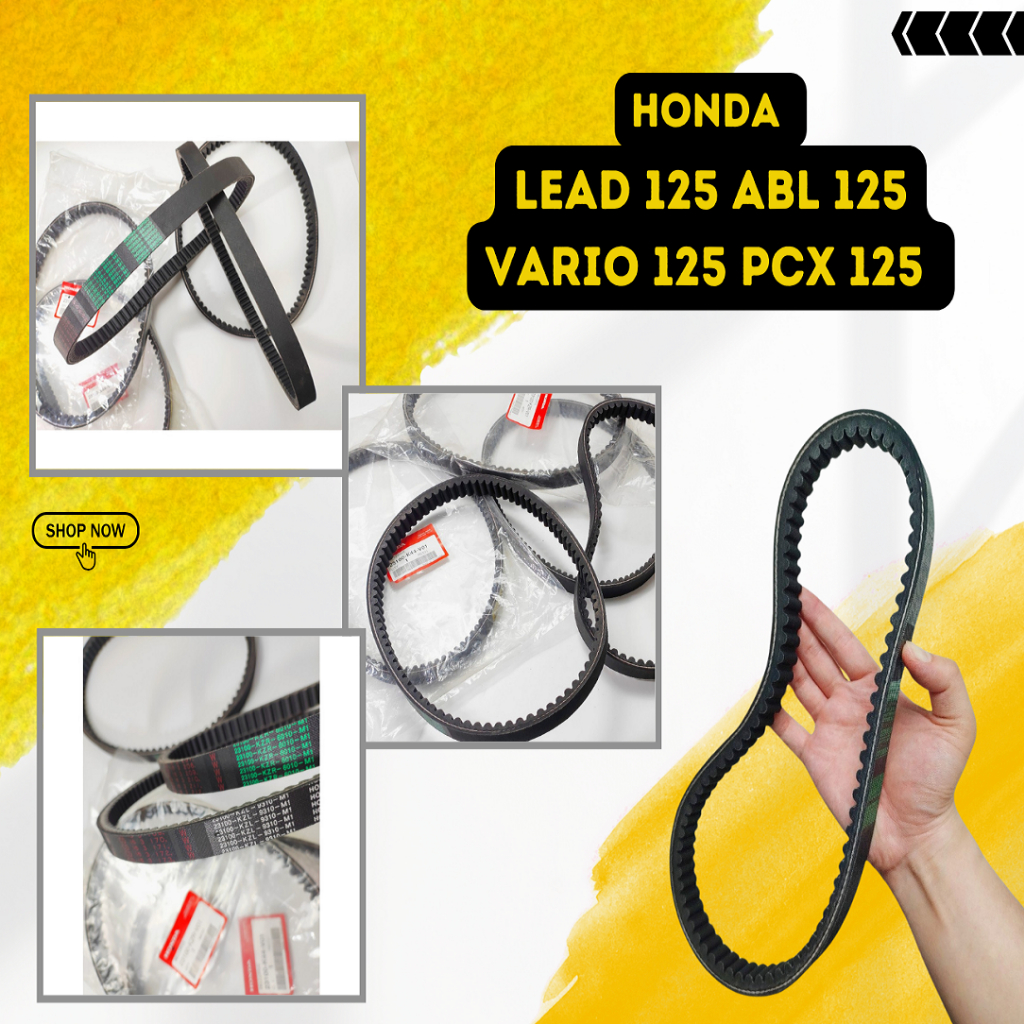 Dây curoa dây đai truyền động xe máy Ab125, Lead125, Vario125, Pcx125 2014 2015 2016 2017 2018 2019 