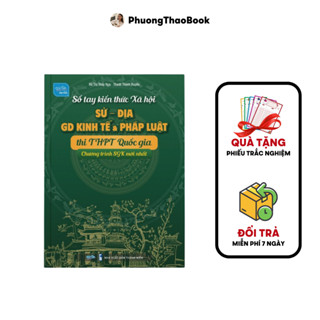 Sách - Sổ Tay Kiến Thức Sử Địa GDCD lớp 12 Ôn Thi THPT