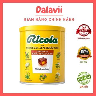 [Date 2027] Kẹo ngậm ho Ricola Original Herb 250g nội địa Đức - Shop Dalavii