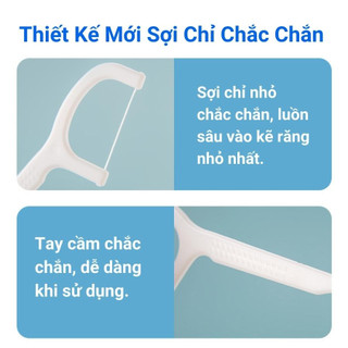 ✅ Tăm chỉ nha khoa (hộp 50 cái)