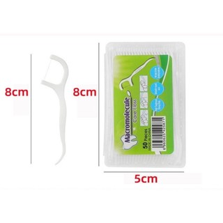 ✅ Tăm chỉ nha khoa (hộp 50 cái)
