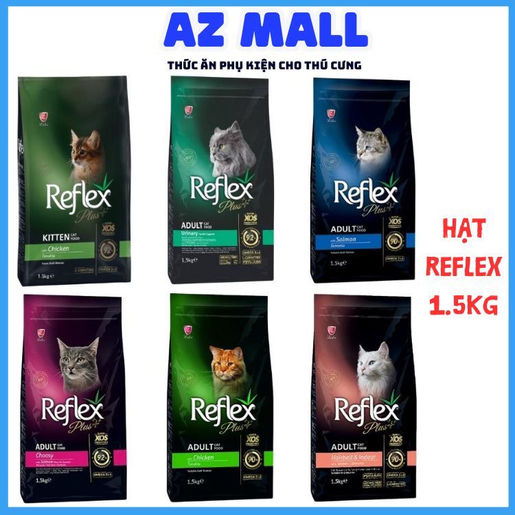 REFLEX PLUS thức ăn hạt cho mèo túi 1.5KG