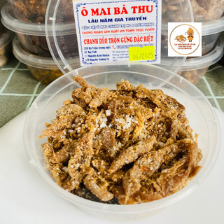 Ô mai CHANH DẺO TRỘN GỪNG ĐẶC BIỆT, 100% chính hiệu Bà Thu - (hộp 130 gam), đặc sản gia truyền Hà Nội, ăn ngậm,...