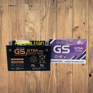 Chính hãng ắc quy gs gt9a 12v-9ah dùng cho spacy, attila, majesty, shark...