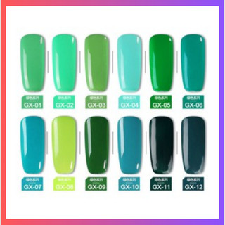 Sơn gel as màu xanh lá 15ml mã gx