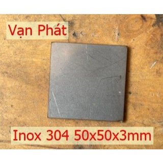 Combo 10 bản mã inox 304 50x50x3mm