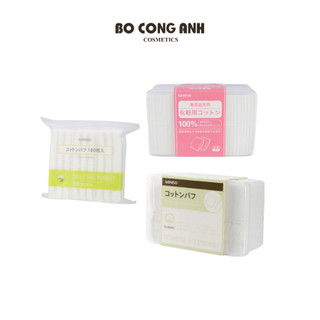 Bông tẩy trang miniso 180m, 475m và 1000m