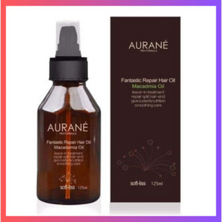 Tinh Dầu Dưỡng Tóc AURANE Softliss Chai Tròn Fantastic Repair Macadamia Hair Oil 125ml