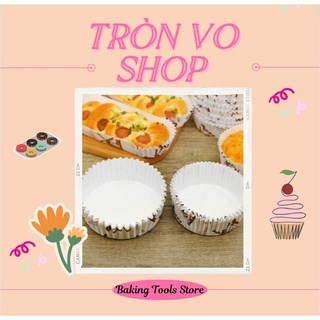 Cup giấy dúm - Tròn [298-300c/lốc] ( giao ngẫu nhiên )