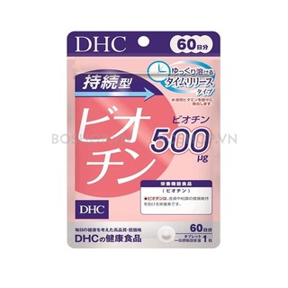 Viên uống Biotin 60 ngày Nhật Bản ngăn rụng tóc, mọc tóc