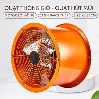 Quạt thông gió hút mùi công nghiệp tốc độ 2800r/min cánh quạt bằng thép