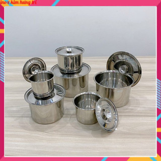 Thố tròn inox đựng gia vị ,thực phẩm giao hoả tốc tphcm