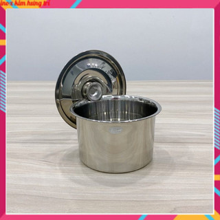 Thố tròn inox đựng gia vị ,thực phẩm giao hoả tốc tphcm