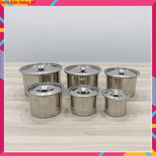 Thố tròn inox đựng gia vị ,thực phẩm giao hoả tốc tphcm
