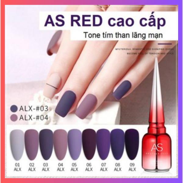 Sơn gel As mã ALX 15ML - chai đỏ