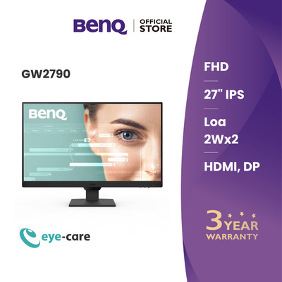 BenQ GW2790_Màn hình máy tính bảo vệ mắt 27 inch 1080p IPS 100Hz phù hợp làm việc và giải trí