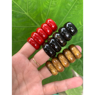 Nhẫn sh đỏ -đen - ánh kim 5–10ly