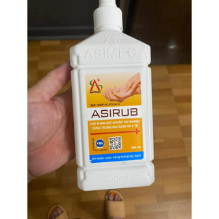 Nước rửa tay nhanh Asirub chai 500ml - Chính Hãng