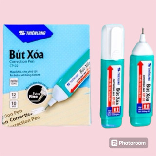 Bút xóa nước cp-02 12ml Thiên Long xóa sạch , nhanh khô , an toàn sử dụng, thuận tiện học sinh, sinh viên.