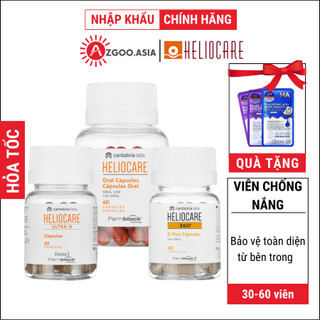 Viên Uống Chống Nắng Heliocare Hạn Chế Lão Hóa Da, Bảo Vệ Da Và Chống Nắng