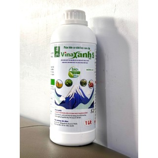 Phân hữu cơ sinh học cao cấp vinaxanh 5 chai 1 lit