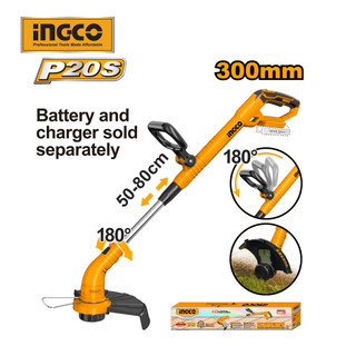 INGCO CGTLI20018 Máy cắt cỏ dùng pin