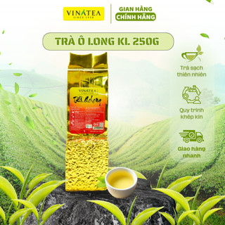 Trà Ô Long HCK túi 250g, trà olong hương thơm dịu nhẹ đặc trưng, trà oolong Vinatea cao cấp